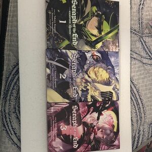 Manga Season of the End Volumes 1-3 Green Blue Purple Covers